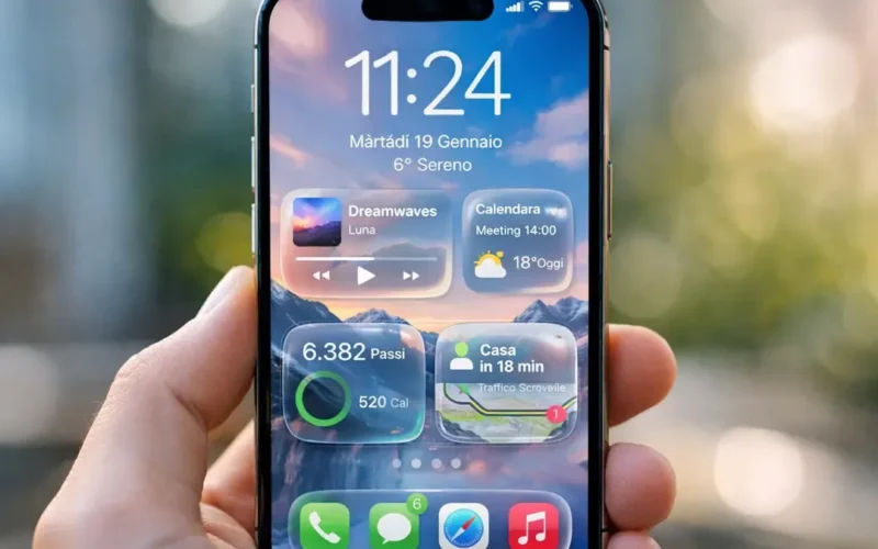 iOS 26.2 migliora Liquid Glass e rende l’iPhone più leggibile