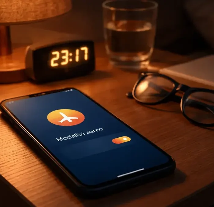 Modalità aereo di notte: perché molti la attivano durante il sonno