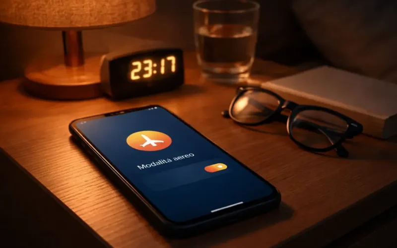 modalita-aereo-notte-benefici-uso