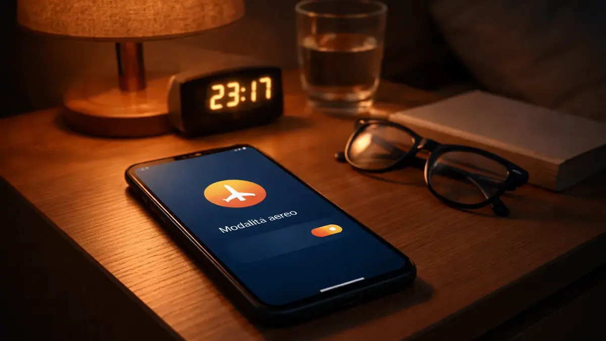 modalita-aereo-notte-benefici-uso