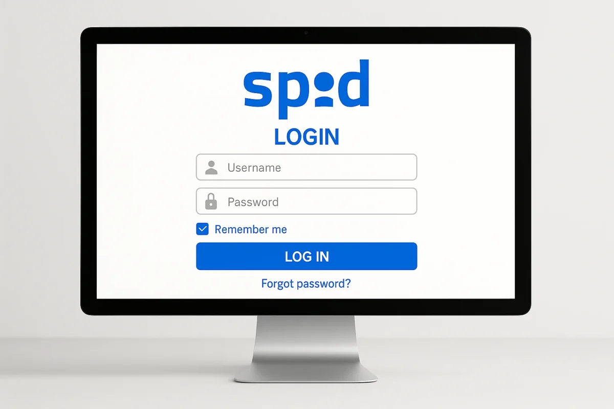 Monitor acceso con login SPID
