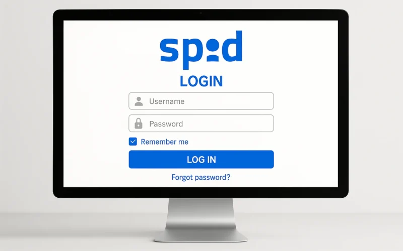 Monitor acceso con login SPID