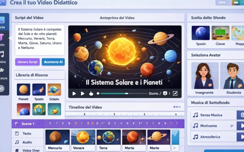 Quale software usare per creare video didattici a scuola