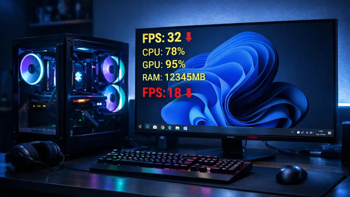 windows-11-update-rallenta-gpu-nvidia