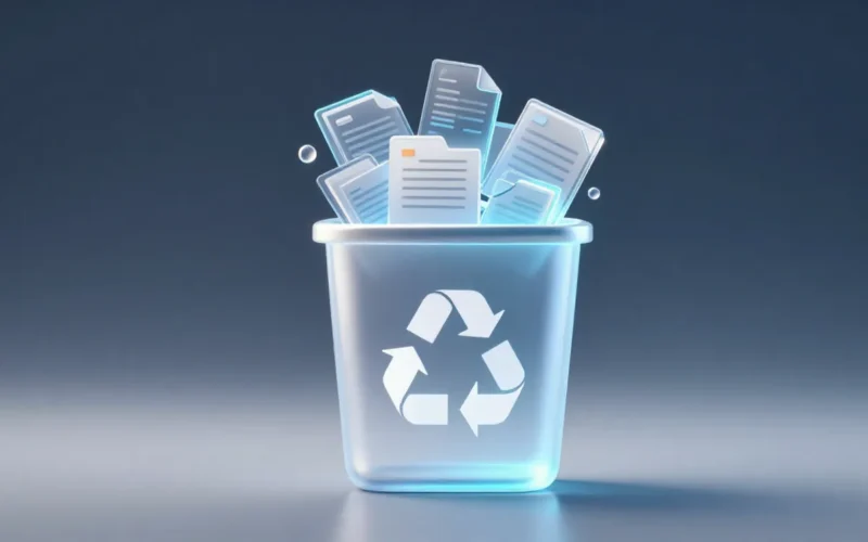 come trovare file eliminati dal cestino