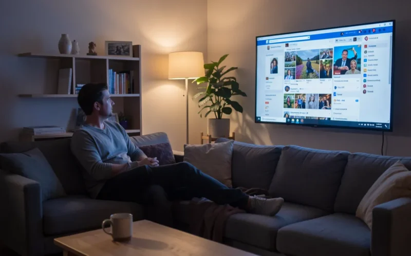 come vedere una diretta facebook sulla tv