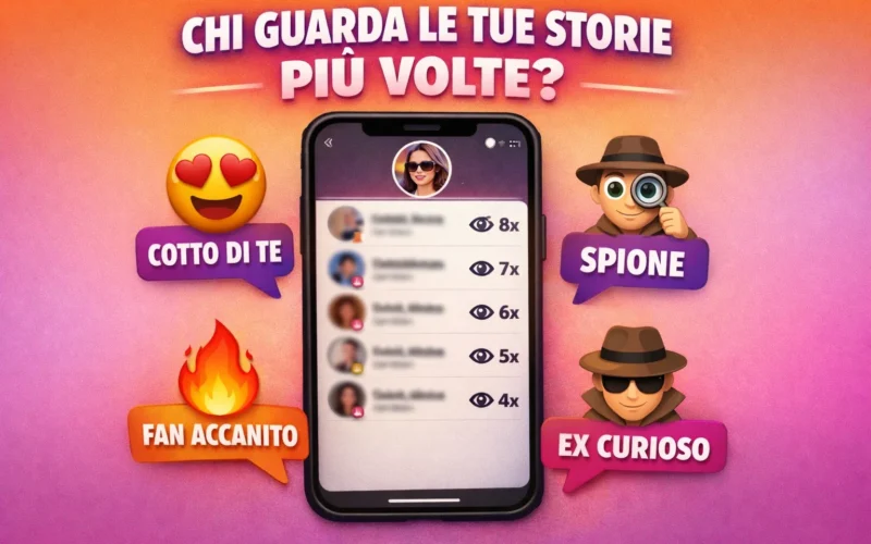 Su Instagram si vede chi guarda le storie più volte?