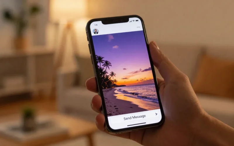 ho visualizzato una storia per sbaglio su facebook