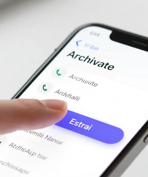 Come togliere una chat archiviata su Whatsapp da iPhone