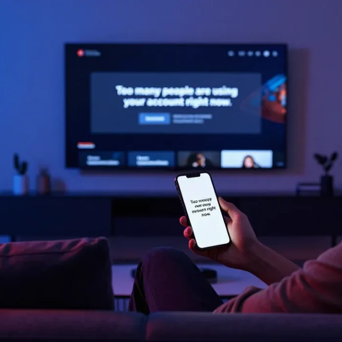 Netflix e il limite dei dispositivi: cosa significa davvero il messaggio