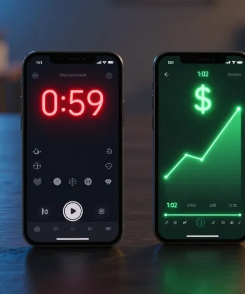 Molti creator inseguono TikTok, ma il vero problema è la durata dei video