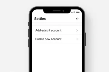 Come aggiungere un account su Instagram già esistente