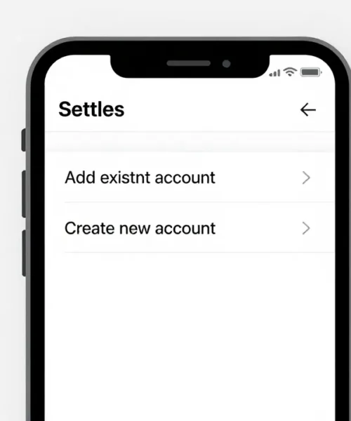 Come aggiungere un account su Instagram già esistente