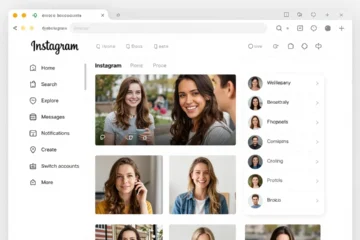 Come passare da un account all’altro su Instagram da PC