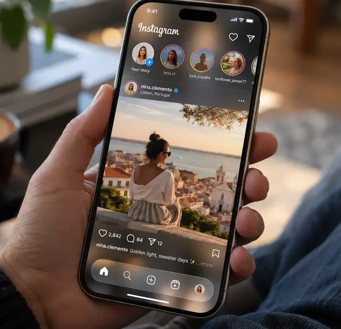 Instagram Liquid Glass: cos’è e perché potresti non vederlo