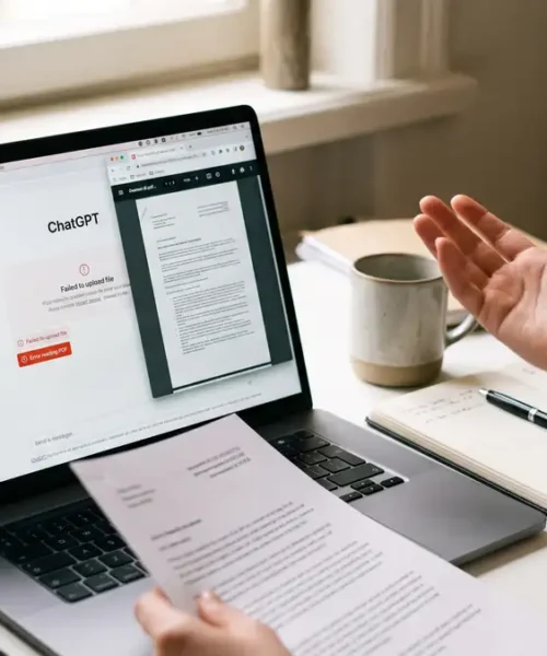 ChatGPT non legge un PDF: cosa fare e come risolvere