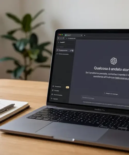 ChatGPT “qualcosa è andato storto”: come risolvere