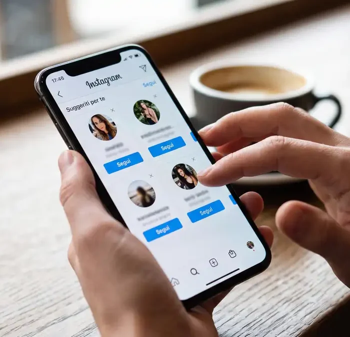 Instagram suggerisce certe persone: da cosa dipende