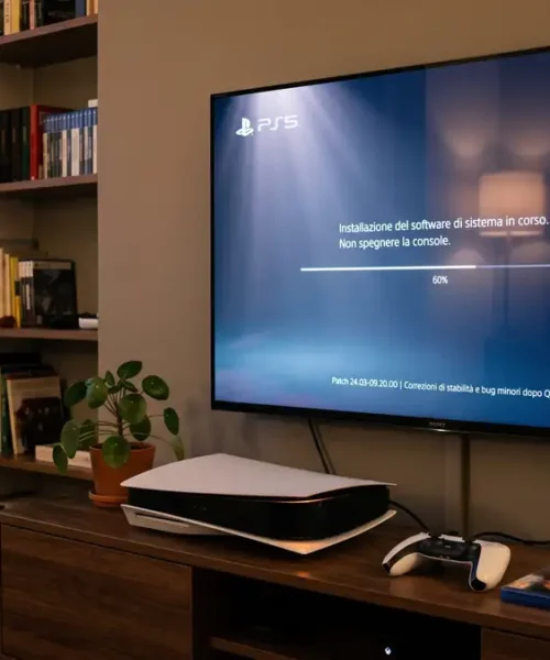 PS5 si aggiorna con due piccole correzioni, dopo la novità del QSSR