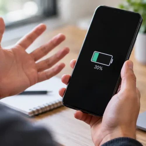 Telefono si spegne con batteria ancora al 30%: perché succede e come risolvere