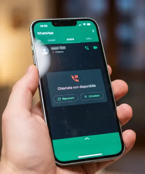 WhatsApp “chiamata non disponibile”: cosa significa davvero